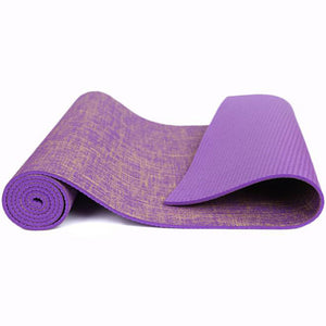 High Quality Flax Non-slip Yoga Mat