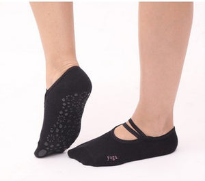 Women Anti-Slip Bandage Cotton Sports Yoga Socks