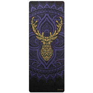 Professional Non-slip Deerskin Suede Rubber Yoga Mat