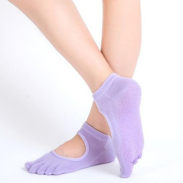 Women Yoga Socks Five Fingers Socks