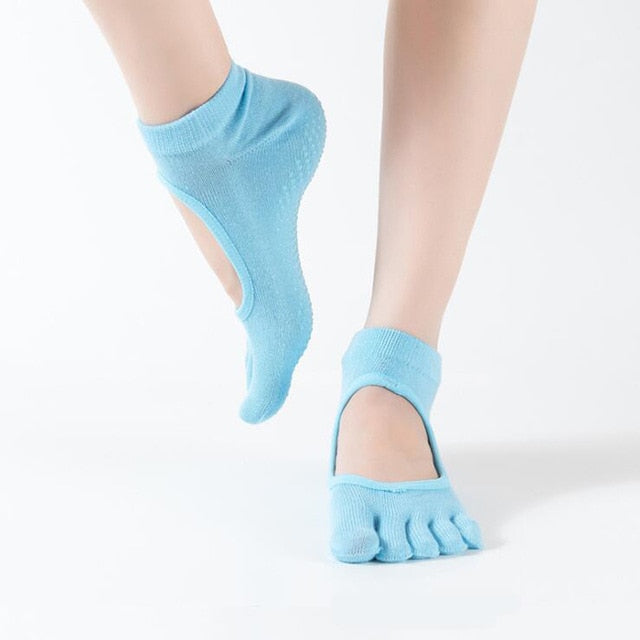 Women Yoga Socks Five Fingers Socks