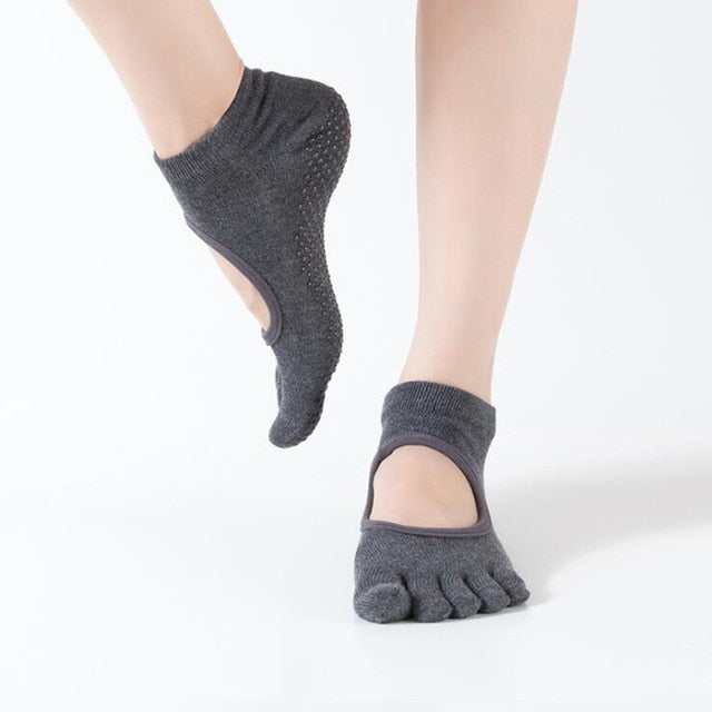 Women Yoga Socks Five Fingers Socks