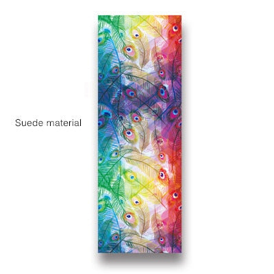 Feather Color Yoga Mat