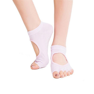 Finger-separated Yoga Socks