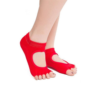 Finger-separated Yoga Socks