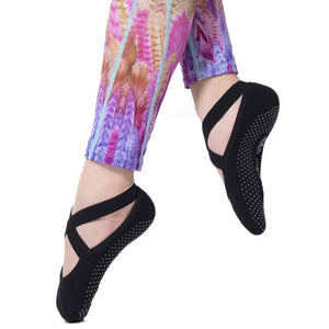 Professional Backless Strap Dancing Socks