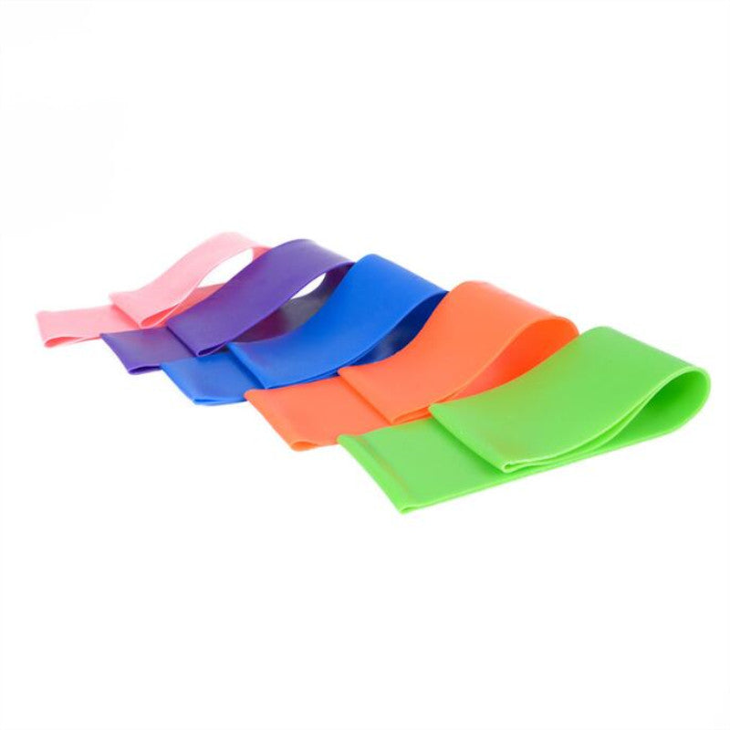 6 Colors Yoga Resistance Rubber Bands