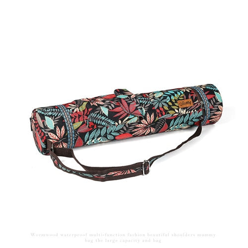 Printed Yoga Mat Bag Gym Mat For Momen Men