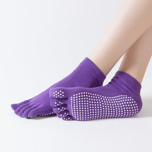 Yoga Socks Colorful Five Fingers