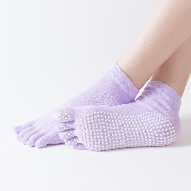 Yoga Socks Colorful Five Fingers