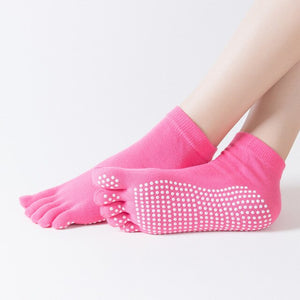 Yoga Socks Colorful Five Fingers