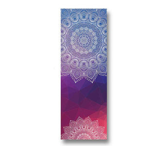 Microfiber Yoga Towel Printed Yoga Mat