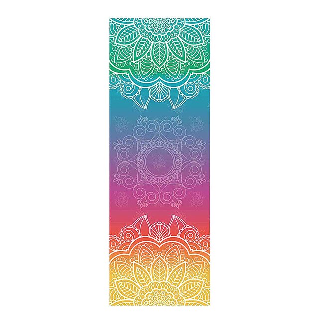 Microfiber Yoga Towel Printed Yoga Mat