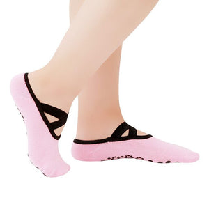 New Women Professional Anti Slip Bandage Sports Yoga Socks