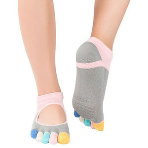 Non-Slip Yoga Socks Mix Color