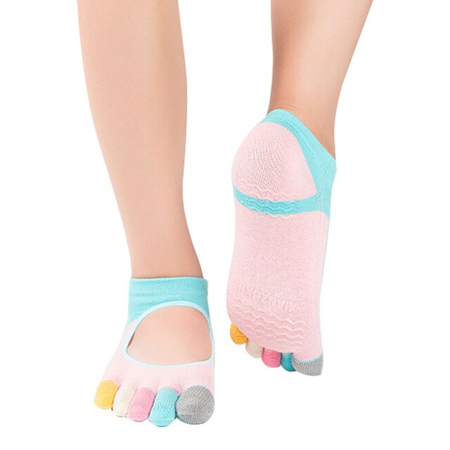 Non-Slip Yoga Socks Mix Color