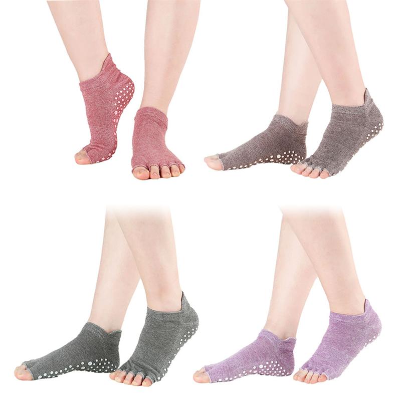 Yoga Socks Toeless Half