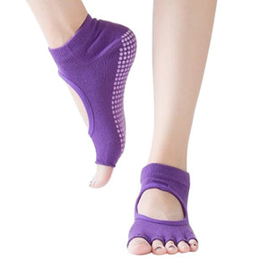 Finger-Separated Yoga Socks