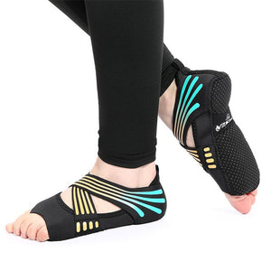 Yoga Sock Women Half Toe Grip Non-slip For Yoga Pilates