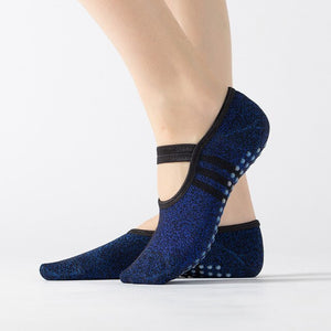 Yoga Socks Instep Strap Parallel