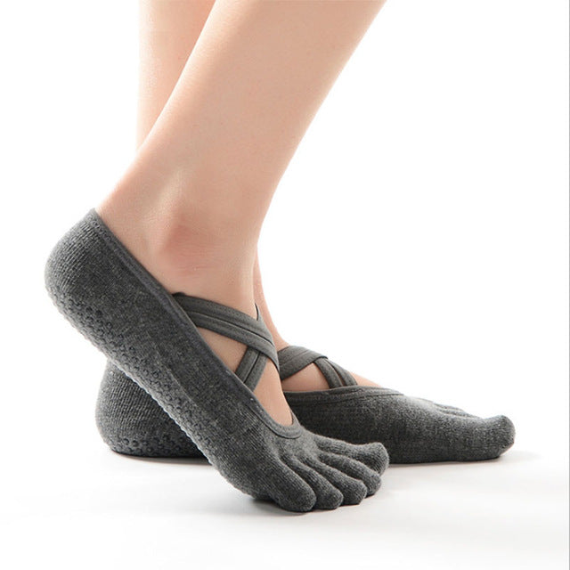 Anti Slip Bandage Yoga Socks