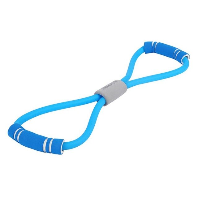 Flat Latex Elastic Resistance Band for Resistance Training Pilates